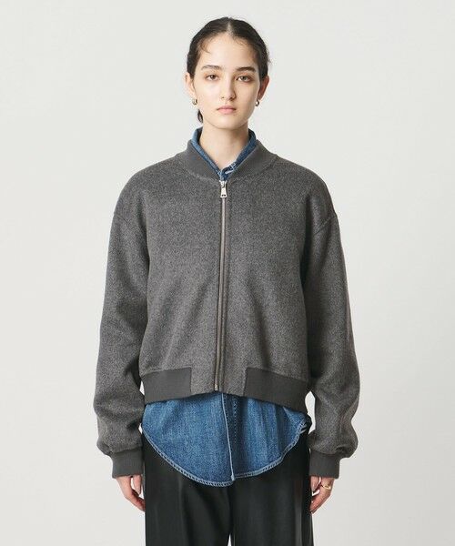 UNITED ARROWS / ユナイテッドアローズ ブルゾン | ＜STUDIO AR＞NINA ジップ ブルゾン | 詳細4