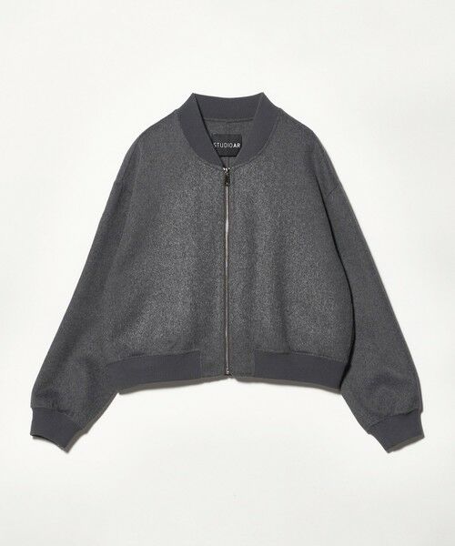 UNITED ARROWS / ユナイテッドアローズ ブルゾン | ＜STUDIO AR＞NINA ジップ ブルゾン | 詳細7