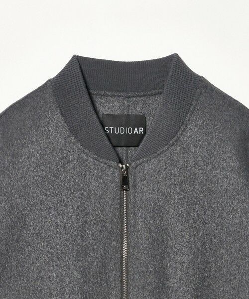 UNITED ARROWS / ユナイテッドアローズ ブルゾン | ＜STUDIO AR＞NINA ジップ ブルゾン | 詳細9