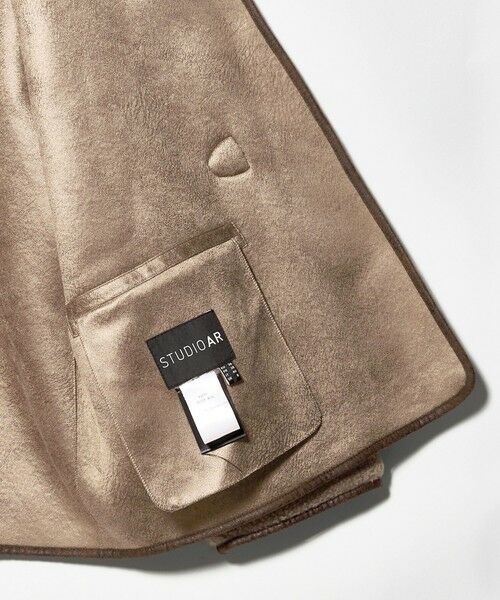 UNITED ARROWS / ユナイテッドアローズ ダッフルコート | ＜STUDIO AR＞AVERY テディ コート | 詳細12