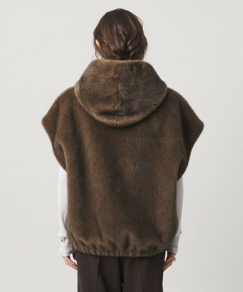 UNITED ARROWS / ユナイテッドアローズ ベスト | ＜STUDIO AR＞OLENA リバーシブル フェイクファー ベスト | 詳細10