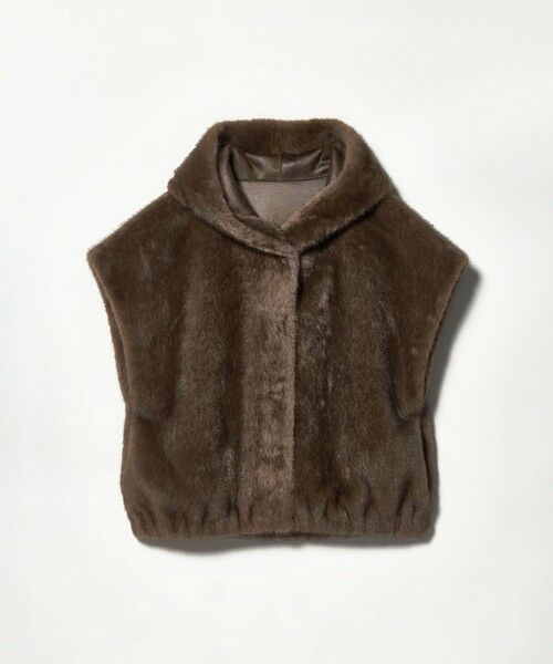 UNITED ARROWS / ユナイテッドアローズ ベスト | ＜STUDIO AR＞OLENA リバーシブル フェイクファー ベスト | 詳細11