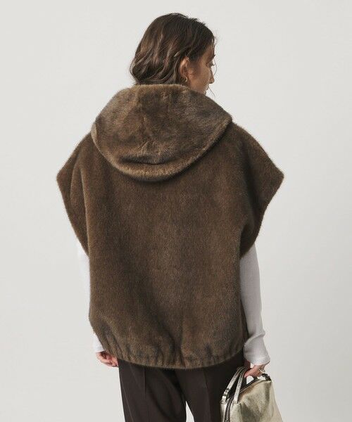 UNITED ARROWS / ユナイテッドアローズ ベスト | ＜STUDIO AR＞OLENA リバーシブル フェイクファー ベスト | 詳細2