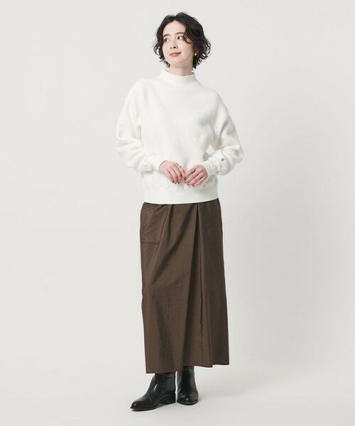 UNITED ARROWS / ユナイテッドアローズ Tシャツ | ＜TICCA＞ウラケ ハイネック スウェット | 詳細1