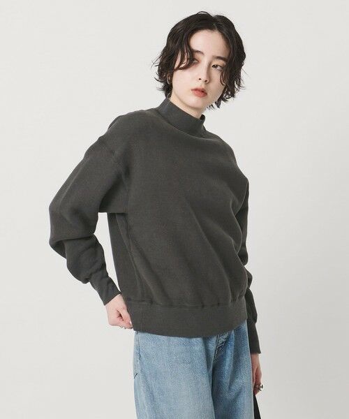 UNITED ARROWS / ユナイテッドアローズ Tシャツ | ＜TICCA＞ウラケ ハイネック スウェット | 詳細7