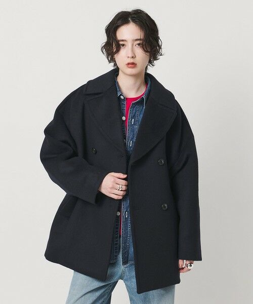 UNITED ARROWS/ユナイテッドアローズ ＜TICCA＞ピーコート NAVY FREE