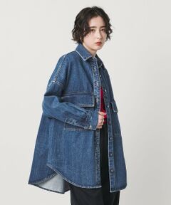 UNITED ARROWS / ユナイテッドアローズ シャツ・ブラウス | ＜SACRA＞デニム ロング シャツ ジャケット