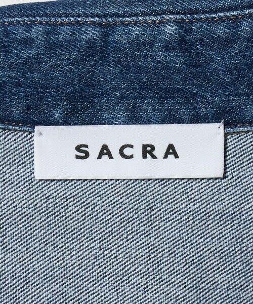 UNITED ARROWS / ユナイテッドアローズ シャツ・ブラウス | ＜SACRA＞デニム ロング シャツ ジャケット | 詳細14