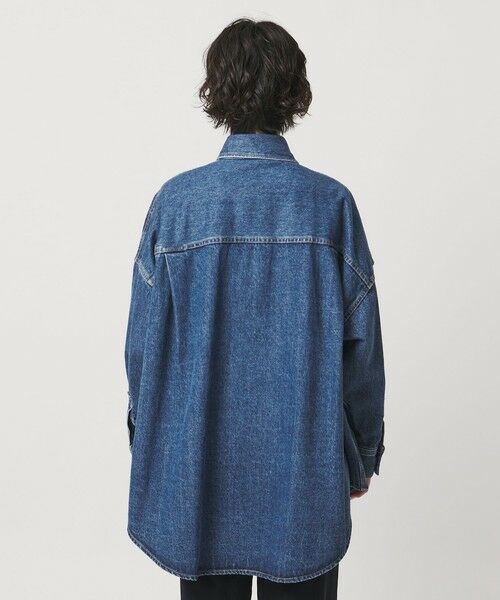 UNITED ARROWS / ユナイテッドアローズ シャツ・ブラウス | ＜SACRA＞デニム ロング シャツ ジャケット | 詳細6