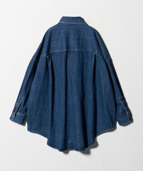 UNITED ARROWS / ユナイテッドアローズ シャツ・ブラウス | ＜SACRA＞デニム ロング シャツ ジャケット | 詳細8