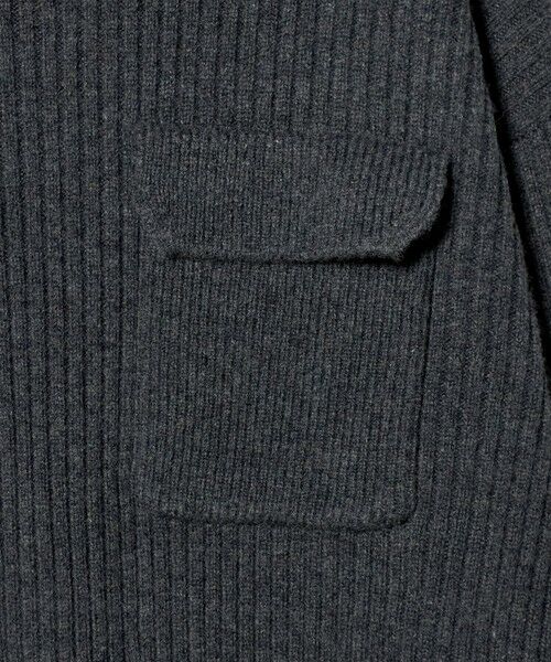 UNITED ARROWS / ユナイテッドアローズ ミニ丈・ひざ丈ワンピース | ＜SACRA＞Wポケット タートル リブ ワンピース | 詳細17