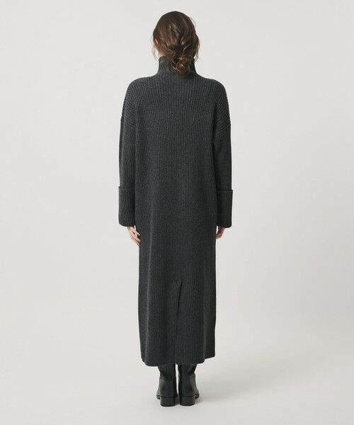 UNITED ARROWS / ユナイテッドアローズ ミニ丈・ひざ丈ワンピース | ＜SACRA＞Wポケット タートル リブ ワンピース | 詳細10