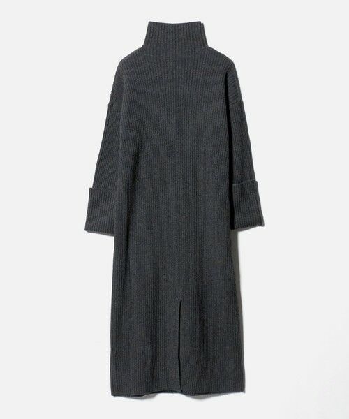 UNITED ARROWS / ユナイテッドアローズ ミニ丈・ひざ丈ワンピース | ＜SACRA＞Wポケット タートル リブ ワンピース | 詳細12