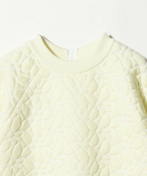 UNITED ARROWS / ユナイテッドアローズ ニット・セーター | ＜WRAPINKNOT＞フラワー キルト プルオーバー ニット | 詳細2