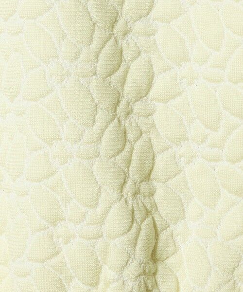 UNITED ARROWS / ユナイテッドアローズ ニット・セーター | ＜WRAPINKNOT＞フラワー キルト プルオーバー ニット | 詳細3