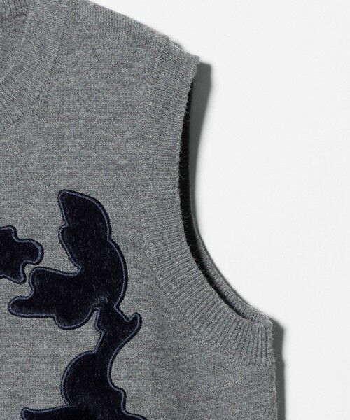 UNITED ARROWS / ユナイテッドアローズ Tシャツ | ＜dahl’ia＞エンブロイダリー パッチ ベスト | 詳細3