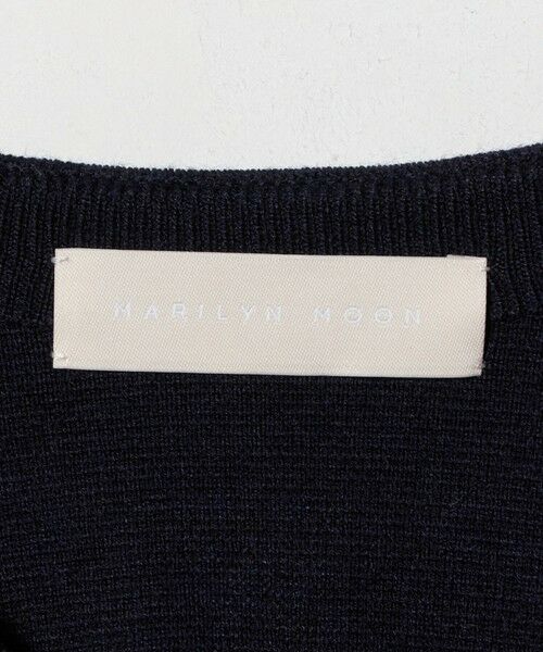 UNITED ARROWS / ユナイテッドアローズ ノーカラージャケット | ＜Marilyn Moon＞ミラノリブ ペプラム ジャケット | 詳細12