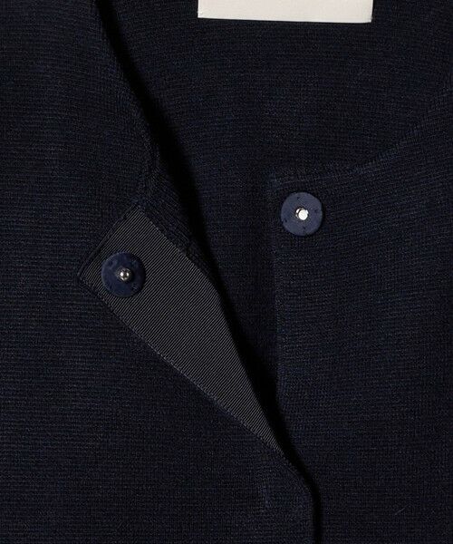 UNITED ARROWS / ユナイテッドアローズ ノーカラージャケット | ＜Marilyn Moon＞ミラノリブ ペプラム ジャケット | 詳細9