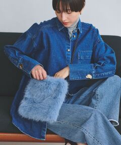 UNITED ARROWS / ユナイテッドアローズ ショルダーバッグ | フェイクファー ドロストバッグ