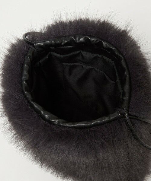 UNITED ARROWS / ユナイテッドアローズ ショルダーバッグ | フェイクファー ドロストバッグ | 詳細12