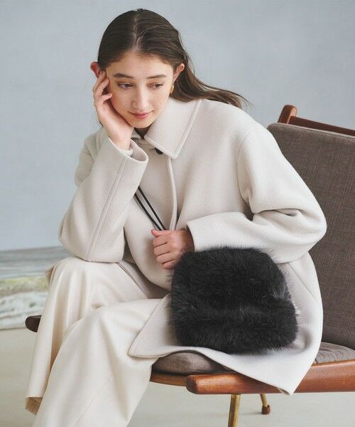 UNITED ARROWS / ユナイテッドアローズ ショルダーバッグ | フェイクファー ドロストバッグ | 詳細2