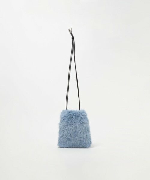 UNITED ARROWS / ユナイテッドアローズ ショルダーバッグ | フェイクファー ドロストバッグ | 詳細17