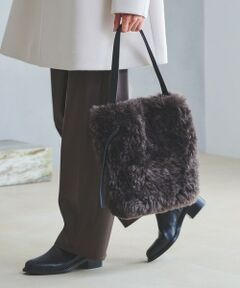 UNITED ARROWS / ユナイテッドアローズ ショルダーバッグ | フェイクボア ワンショルダーバッグ