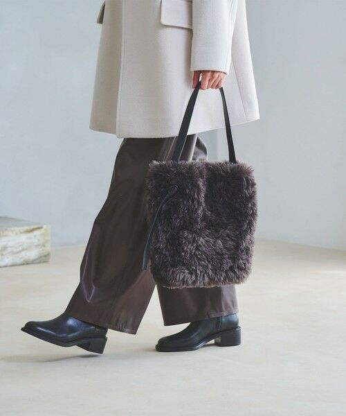 UNITED ARROWS / ユナイテッドアローズ ショルダーバッグ | フェイクボア ワンショルダーバッグ | 詳細13