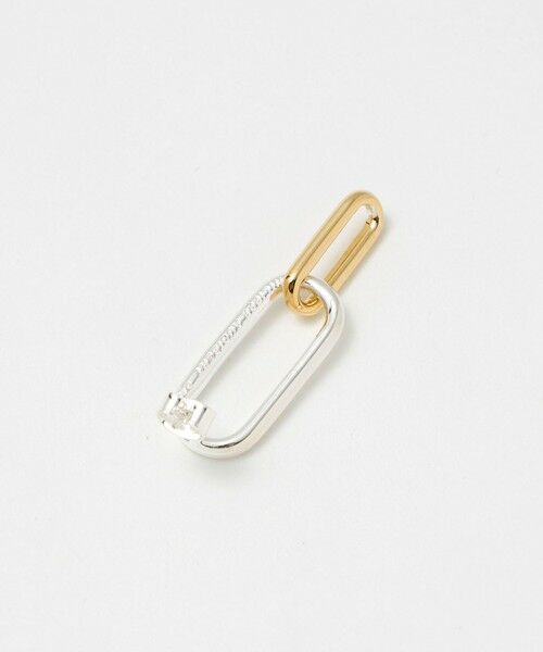 UNITED ARROWS / ユナイテッドアローズ ピアス・イヤリング | ＜PHILIPPE AUDIBERT＞OVAL コンビカラー ピアス | 詳細3