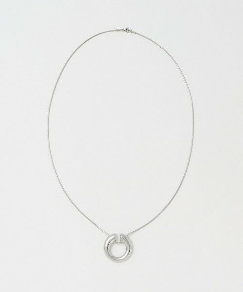 UNITED ARROWS/ユナイテッドアローズ ドーナツトップ ネックレス SILVER FREE UNITED ARROWS/ユナイテッドアローズ ドーナツトップ ネックレス SILVER FREE