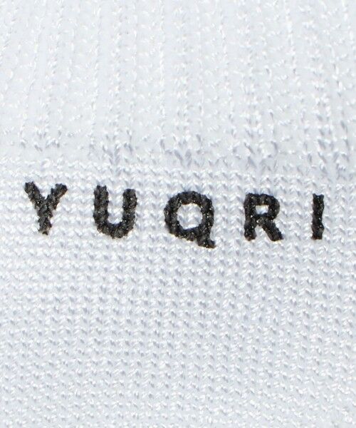 UNITED ARROWS / ユナイテッドアローズ ソックス | ＜YUQRI＞SHINE RIB ハイソックス | 詳細2