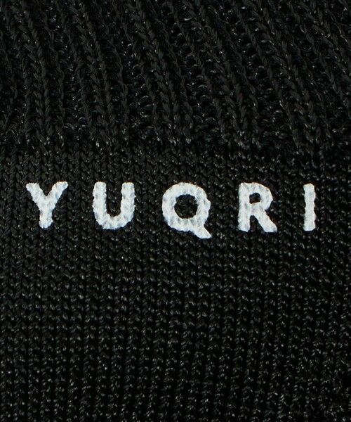 UNITED ARROWS / ユナイテッドアローズ ソックス | ＜YUQRI＞SHINE RIB ハイソックス | 詳細4