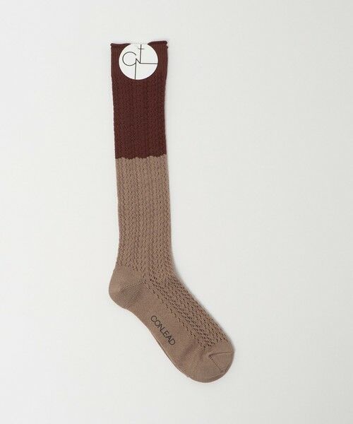 UNITED ARROWS/iCebhA[Y yʒzCONLEADLACE 2TONE nC\bNX BEIGE FREE