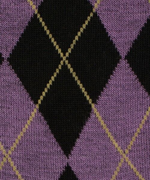 UNITED ARROWS / ユナイテッドアローズ ソックス | ＜CONLEAD＞ARGYLE ハイソックス | 詳細1