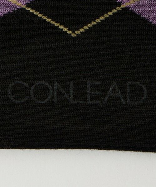 UNITED ARROWS / ユナイテッドアローズ ソックス | ＜CONLEAD＞ARGYLE ハイソックス | 詳細2