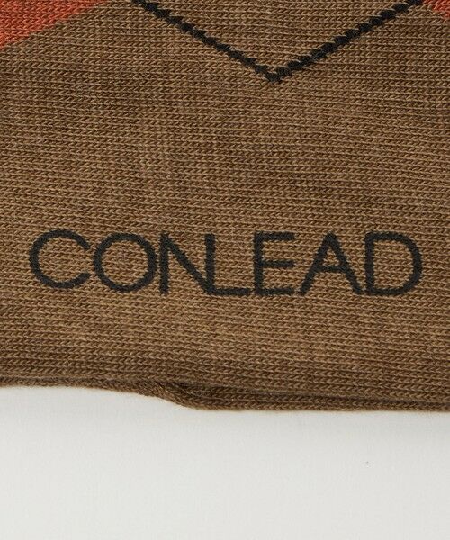 UNITED ARROWS / ユナイテッドアローズ ソックス | ＜CONLEAD＞ARGYLE ハイソックス | 詳細5