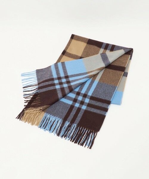 UNITED ARROWS / ユナイテッドアローズ マフラー・ショール・スヌード・ストール | ＜Joshua Ellis＞カシミヤ チェック ストール | 詳細9