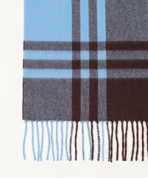 UNITED ARROWS / ユナイテッドアローズ マフラー・ショール・スヌード・ストール | ＜Joshua Ellis＞カシミヤ チェック ストール | 詳細10