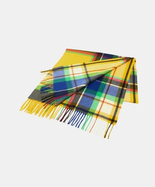 UNITED ARROWS / ユナイテッドアローズ マフラー・ショール・スヌード・ストール | ＜Joshua Ellis＞カシミヤ チェック マフラー | 詳細7