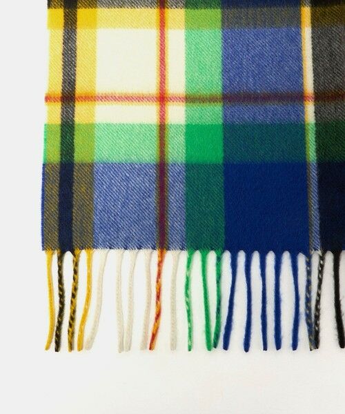 UNITED ARROWS / ユナイテッドアローズ マフラー・ショール・スヌード・ストール | ＜Joshua Ellis＞カシミヤ チェック マフラー | 詳細8