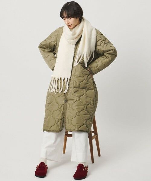 UNITED ARROWS / ユナイテッドアローズ マフラー・ショール・スヌード・ストール | ブラッシュ加工 マフラー | 詳細2