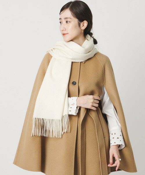 UNITED ARROWS / ユナイテッドアローズ マフラー・ショール・スヌード・ストール | カシミヤ ソリッド ストール | 詳細1