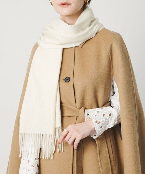 UNITED ARROWS / ユナイテッドアローズ マフラー・ショール・スヌード・ストール | カシミヤ ソリッド ストール | 詳細2
