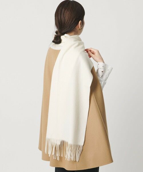 UNITED ARROWS / ユナイテッドアローズ マフラー・ショール・スヌード・ストール | カシミヤ ソリッド ストール | 詳細3