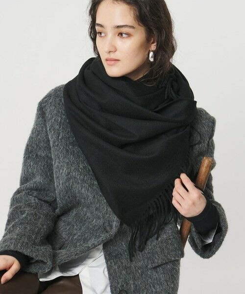 UNITED ARROWS / ユナイテッドアローズ マフラー・ショール・スヌード・ストール | カシミヤ ソリッド ストール | 詳細7