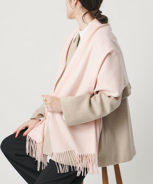 UNITED ARROWS / ユナイテッドアローズ マフラー・ショール・スヌード・ストール | カシミヤ ソリッド ストール | 詳細21