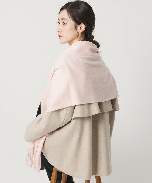 UNITED ARROWS / ユナイテッドアローズ マフラー・ショール・スヌード・ストール | カシミヤ ソリッド ストール | 詳細22