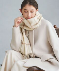 UNITED ARROWS / ユナイテッドアローズ マフラー・ショール・スヌード・ストール | カシミヤ チェック ストール