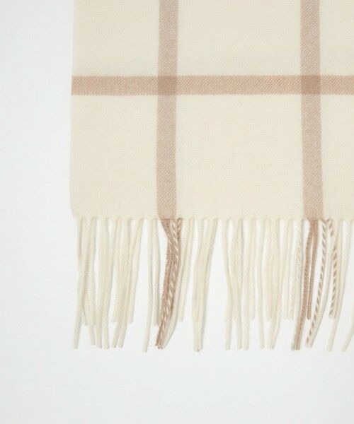 UNITED ARROWS / ユナイテッドアローズ マフラー・ショール・スヌード・ストール | カシミヤ チェック ストール | 詳細4