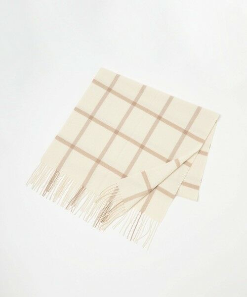 UNITED ARROWS / ユナイテッドアローズ マフラー・ショール・スヌード・ストール | カシミヤ チェック ストール | 詳細3